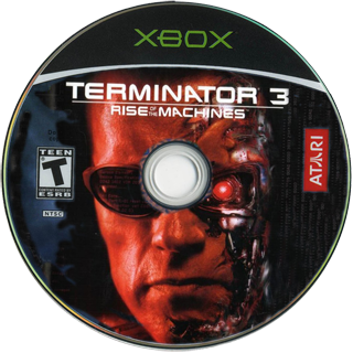 Terminator 3 - Rise of the Machines (USA) Game Disc